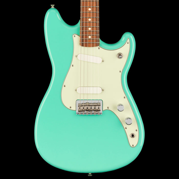 Fender Player Duo Sonic Pau Ferro Fingerboard Seafoam Green Electric Guitar