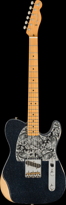 Fender Brad Paisley Road Worn Esquire Black Sparkle With Bag