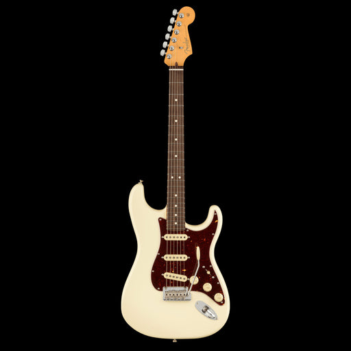 Fender American Professional II Stratocaster Rosewood Board Olympic White Front 