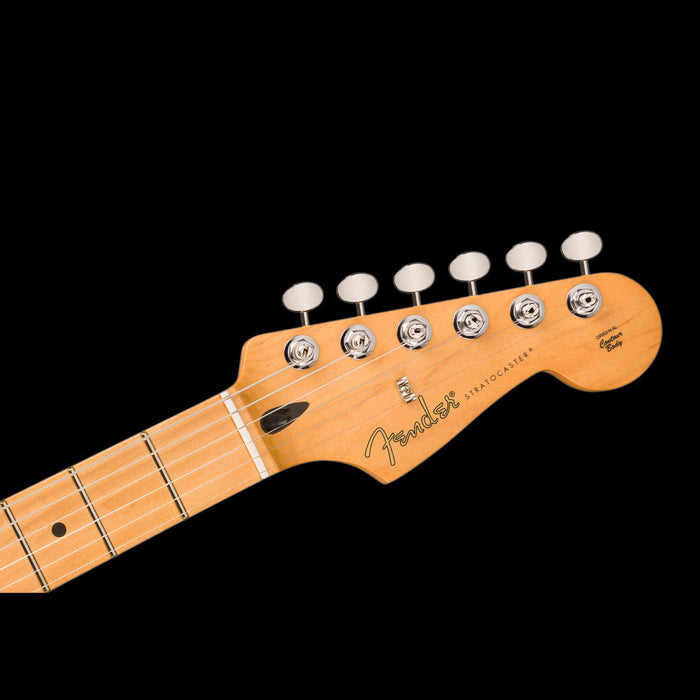 Fender Player II Stratocaster Maple Fingerboard Hialeah Yellow Headstock