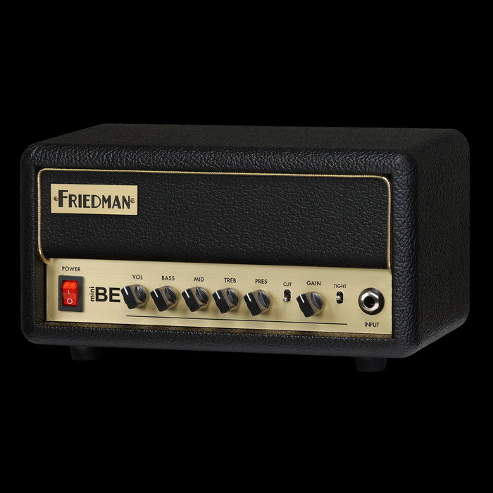 Friedman BE Mini Guitar Amp Head Front Angle Right