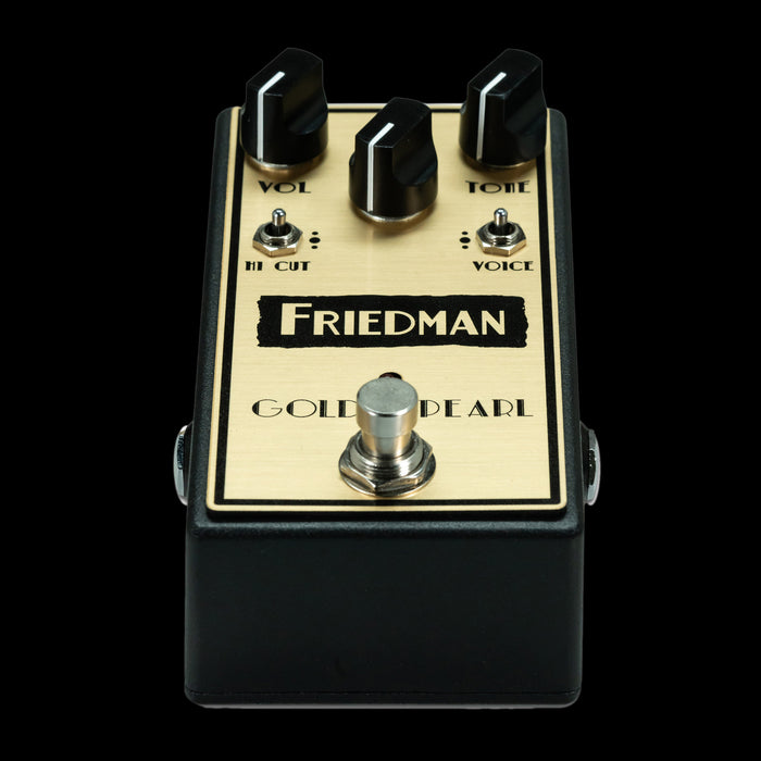 Friedman Golden Pearl Overdrive Guitar Effect Pedal — Truetone Music