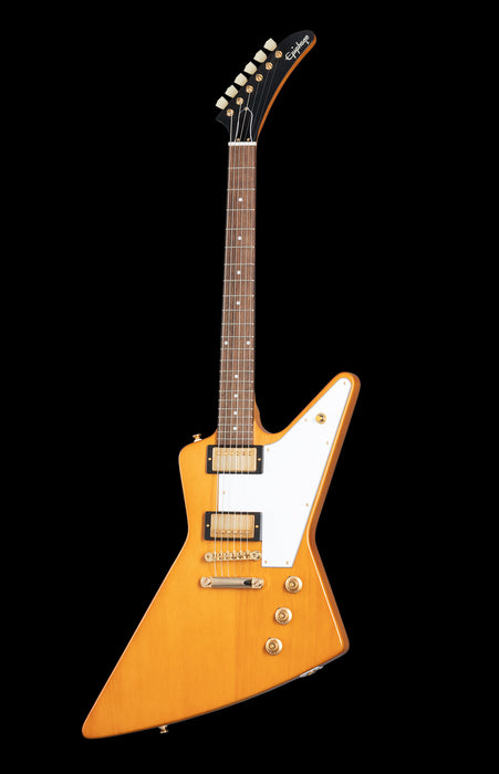 Epiphone 1958 Korina Explorer Aged Natural Front