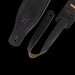 Levy's M26PD-BLK 3 inch Wide Top Grain Leather Guitar Strap Ends