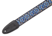 Levy's M8AS-NAV 2" Wide Navy Jacquard Guitar Strap