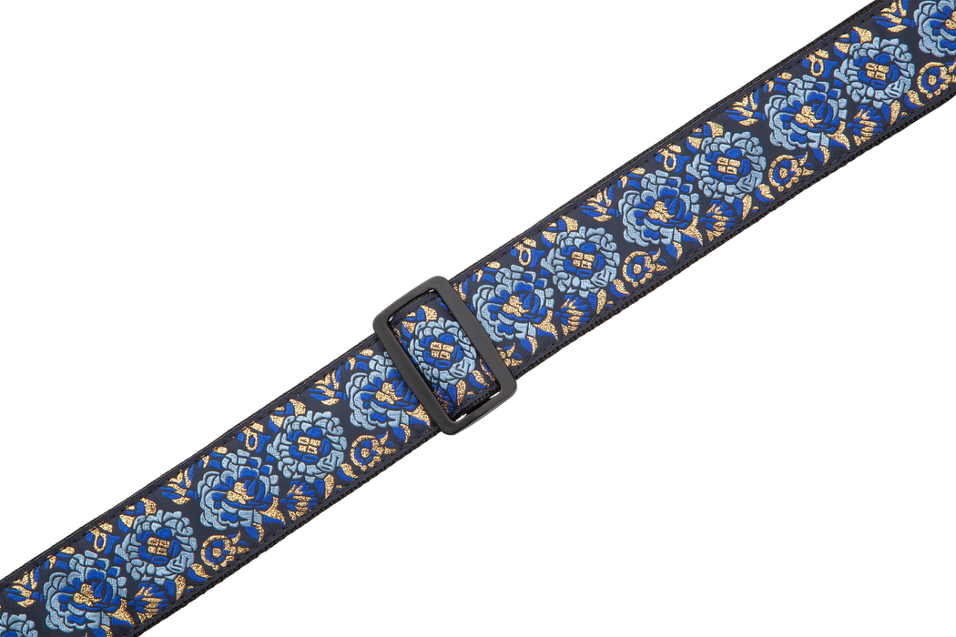 Levy's M8AS-NAV 2" Wide Navy Jacquard Guitar Strap