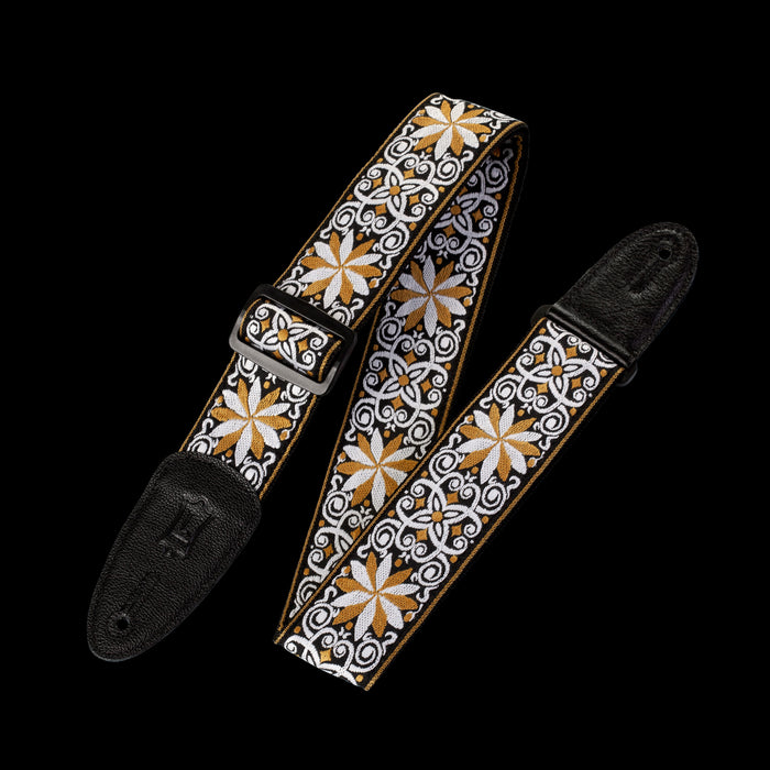 Levy's M8HT-13 2" Wide Jacquard Guitar Strap Folded