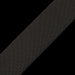 Levy's M8POLY-BLK 2" Wide Black Polypropylene Guitar Strap Detail