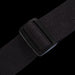 Levy's MSSC8-BLK 2" Wide Black Cotton Guitar Strap Detail Buckle