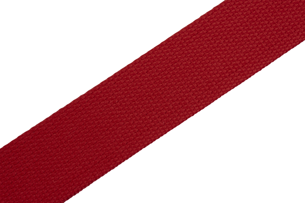 Levy's MSSC8-RED 2" Wide Red Cotton Guitar Strap