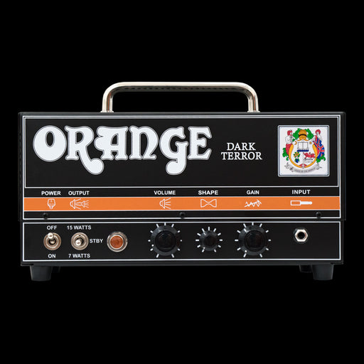 Orange Dark Terror 15/7-watt Hi-Gain Tube Guitar Amp Head Front