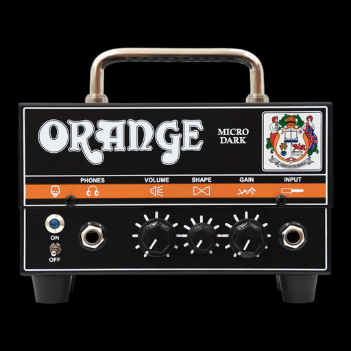 Orange Micro Dark 20-watt Hybrid Guitar Amp Head Front