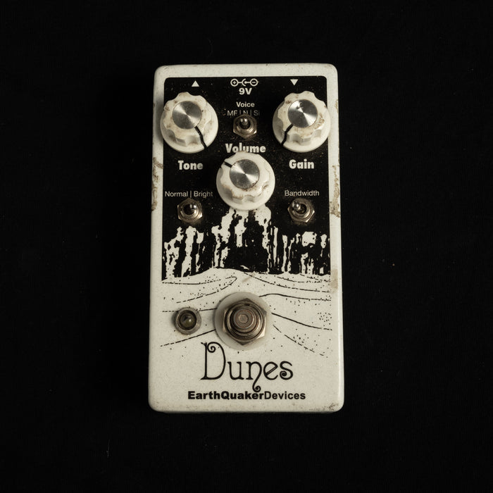 Used EarthQuaker Devices Dunes Overdrive Pedal Front