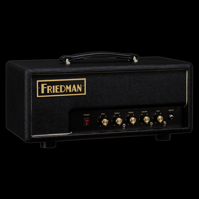 Friedman Pink Taco V2 20-watt Guitar Amp Head Front Left Angle