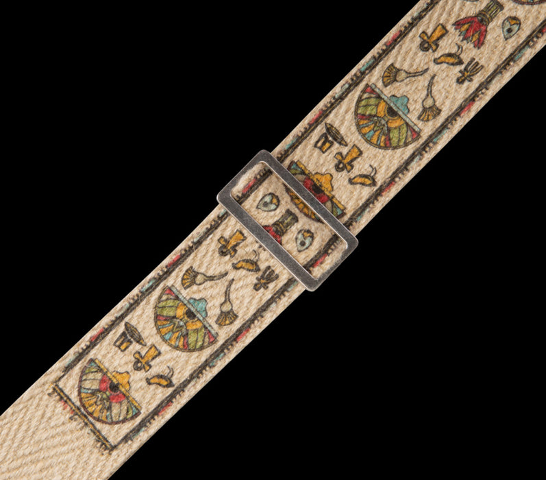 Levy's MH8P-004 2" Hemp Strap in Egyptian Print Buckle