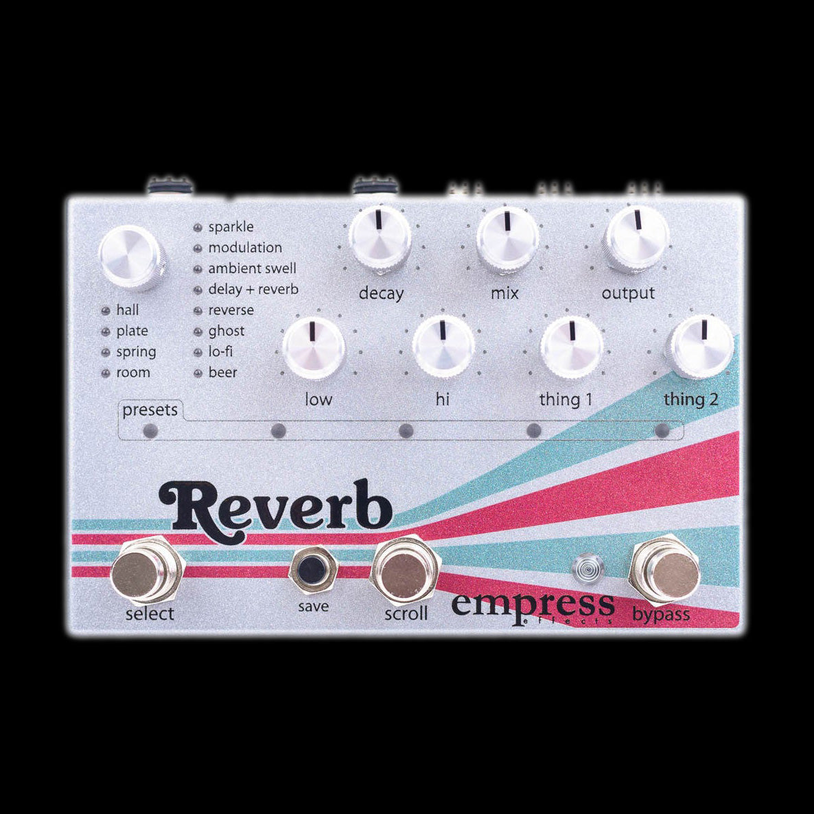 Empress Effects Reverb Guitar Effect Pedal — Truetone Music