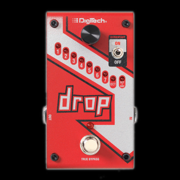 DigiTech The Drop Polyphonic Drop Tune Pedal Guitar Effect Pedal Front