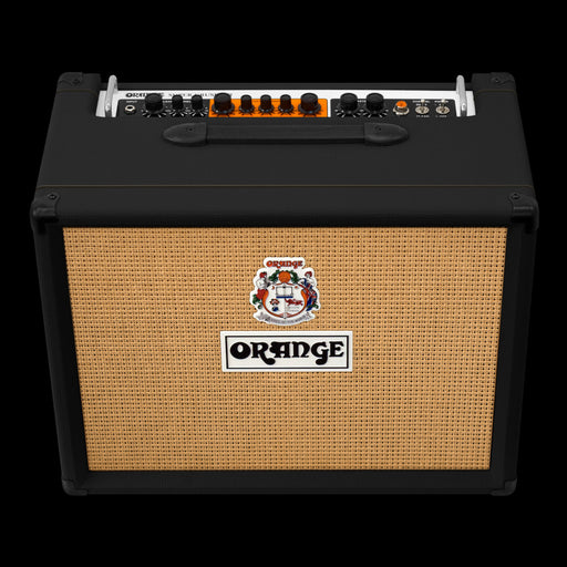 Orange Crush Super 100 1x12" Black Guitar Amp Combo Top Angle