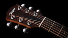 Taylor GS Mini-e Transparent Black Acoustic Electric Guitar Headstock