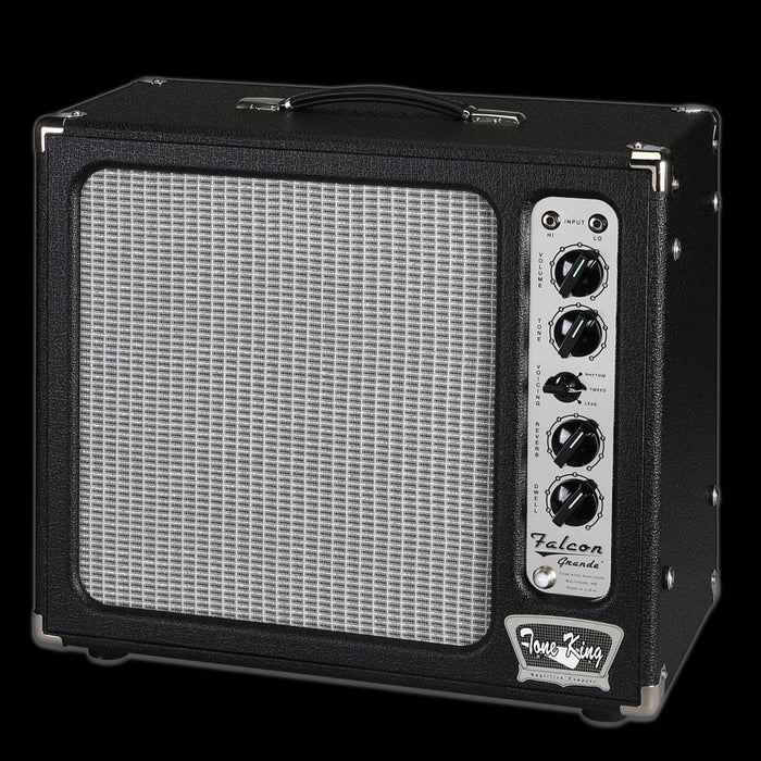 Tone King Falcon Grande Black Guitar Amp Combo Front Angle