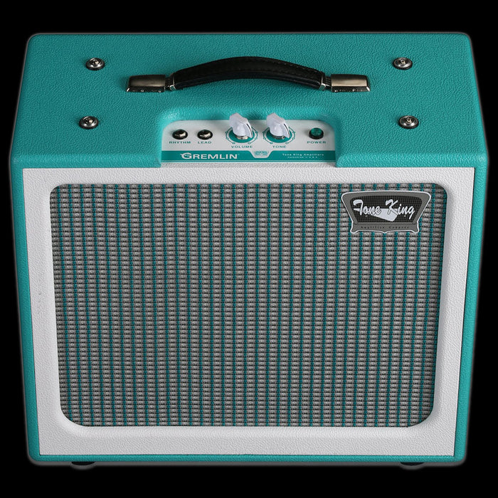 Tone King Gremlin Turquoise Front Angle