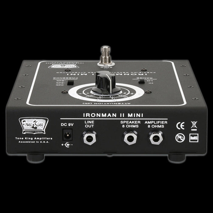 Tone King Ironman II Mini Attenuator Top