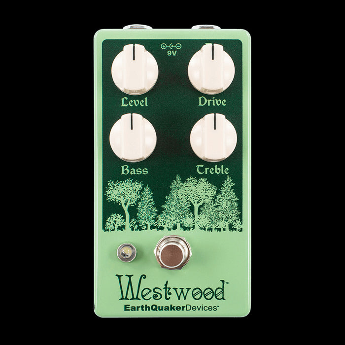 EarthQuaker Devices Westwood Translucent Drive Manipulator Guitar Pedal Front