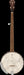 Fender PB-180E Banjo Walnut Fingerboard Natural Banjo Front