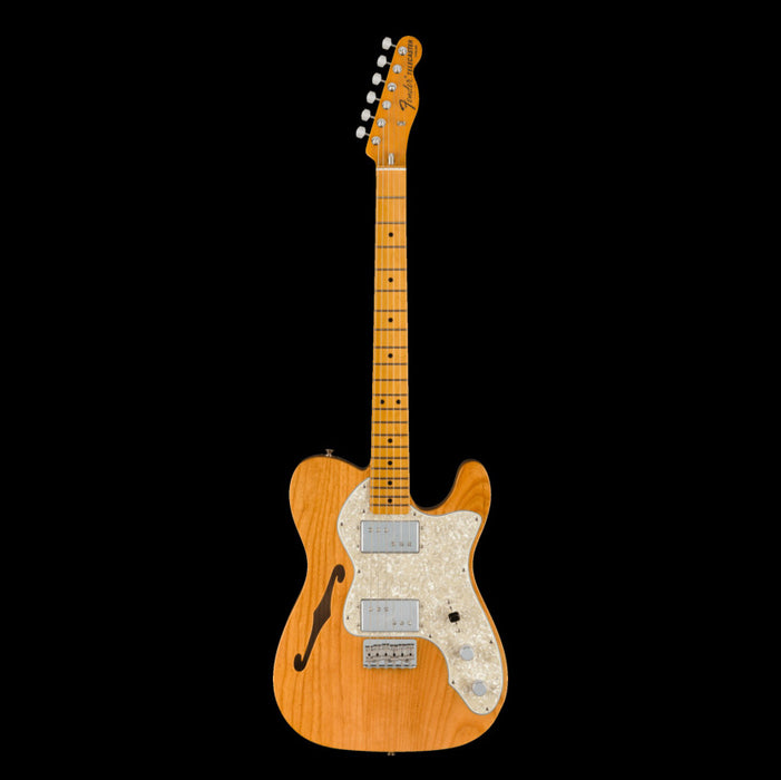 Fender American Vintage II 1972 Tele Thinline Maple Board Aged Natural Front