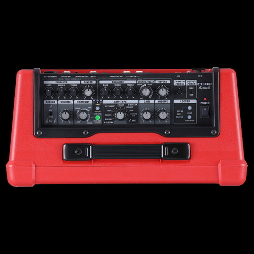 Boss Cube Street II Battery-Powered Stereo Guitar Amp Combo - Red Top