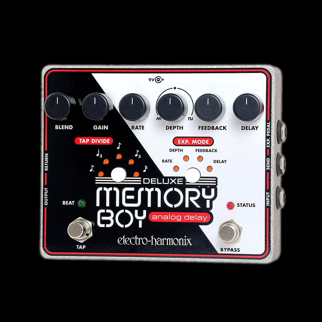 Electro-Harmonix Deluxe Memory Boy Analog Delay Pedal with Tap Tempo —  Truetone Music