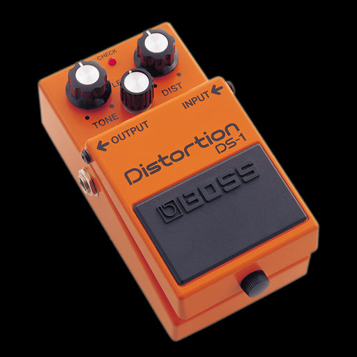 Boss DS-1 Distortion Guitar Effect Pedal Front Angle