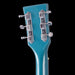 Eastwood Airline Bighorn Electric Guitar  - Metallic Blue Headstock Back