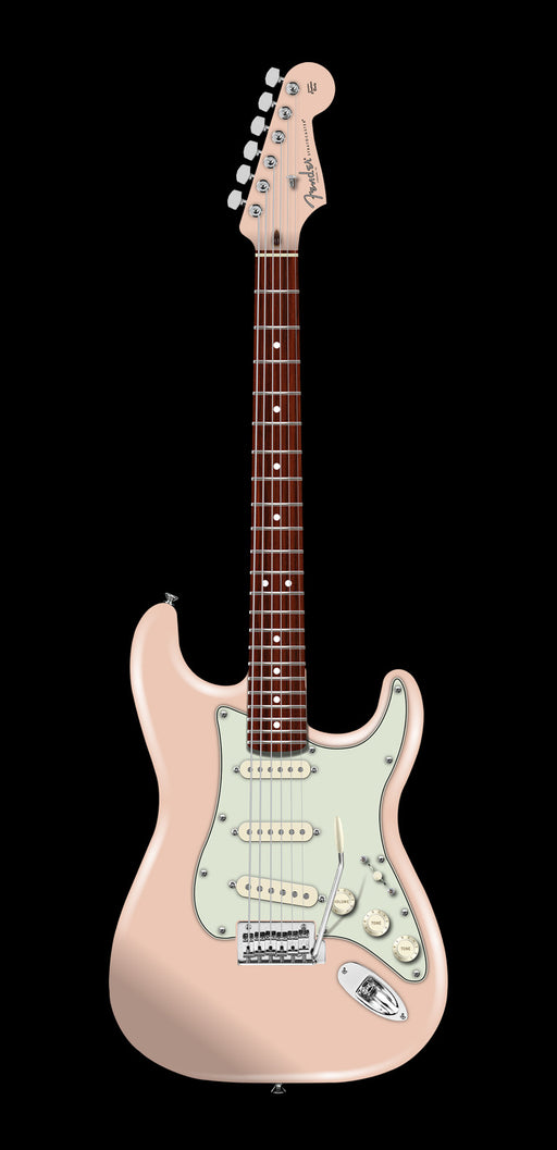 Fender Limited Edition American Professional II Stratocaster Shell Pink Front