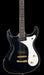 Eastwood Sidejack Baritone Electric Guitar  - Black Front Face 