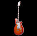 Eastwood Airline Map FM Guitar Flame Maple Top - Orangeburst Flame Left Angle