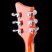 Eastwood Airline Map FM Guitar Flame Maple Top - Orangeburst Flame Headstock Back