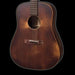 Martin D-15ML Left-Handed StreetMaster - Mahogany Burst Front Crop