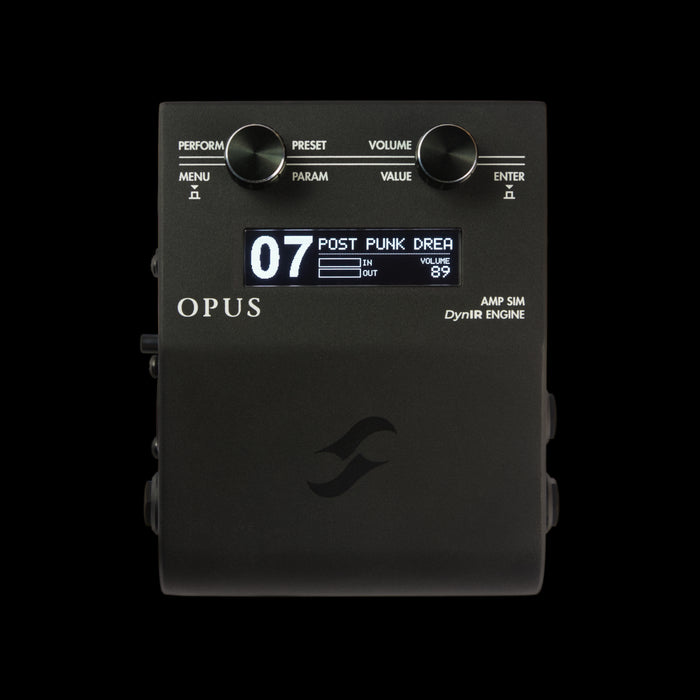 Two Notes OPUS - Amp Simulator & DynIR Engine Pedal Front