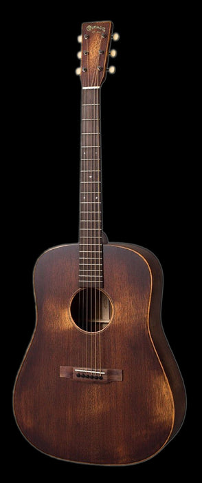 Martin D-15ML Left-Handed StreetMaster - Mahogany Burst Front