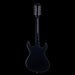 Eastwood Sidejack Deluxe 12 String Black with Chrome Hardware Back