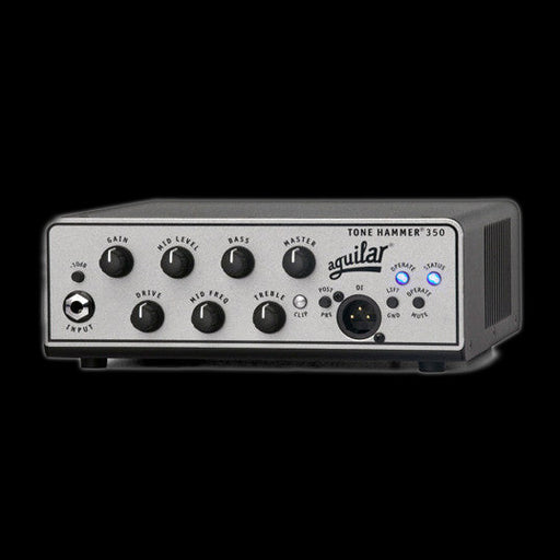 Aguilar Tone Hammer 350 Bass Amp Head Front Angle