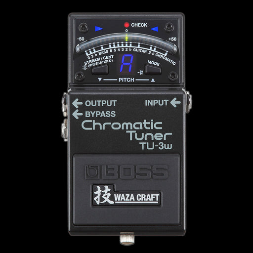 Boss TU-3W Waza Craft Pedal Tuner Guitar Pedal Front