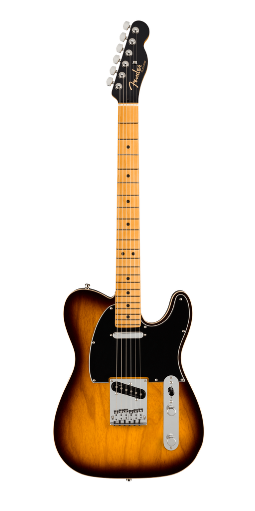 Fender American Ultra Luxe Telecaster Maple Fingerboard 2-Tone Sunburst with Case