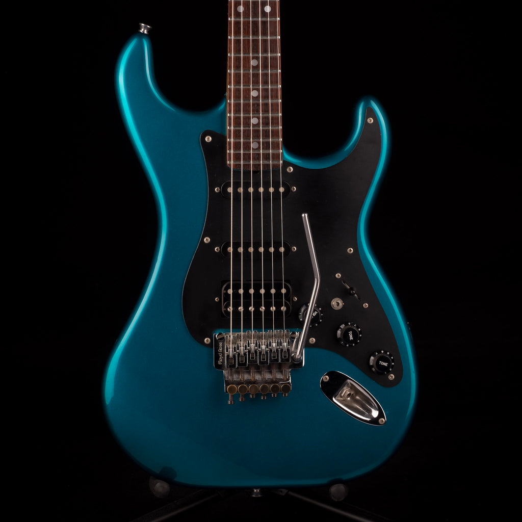 Pre Owned Kramer Focus 3000 HSS With Floyd Rose Metallic Blue With OHS —  Truetone Music