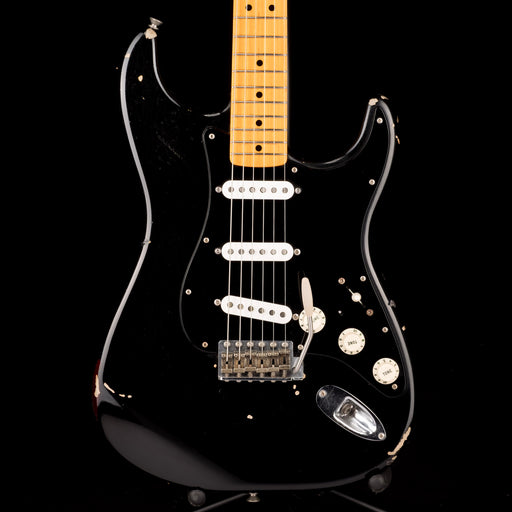 Pre-Owned Fender Custom Shop David Gilmour Stratocaster Relic Black over 3-Tone Sunburst