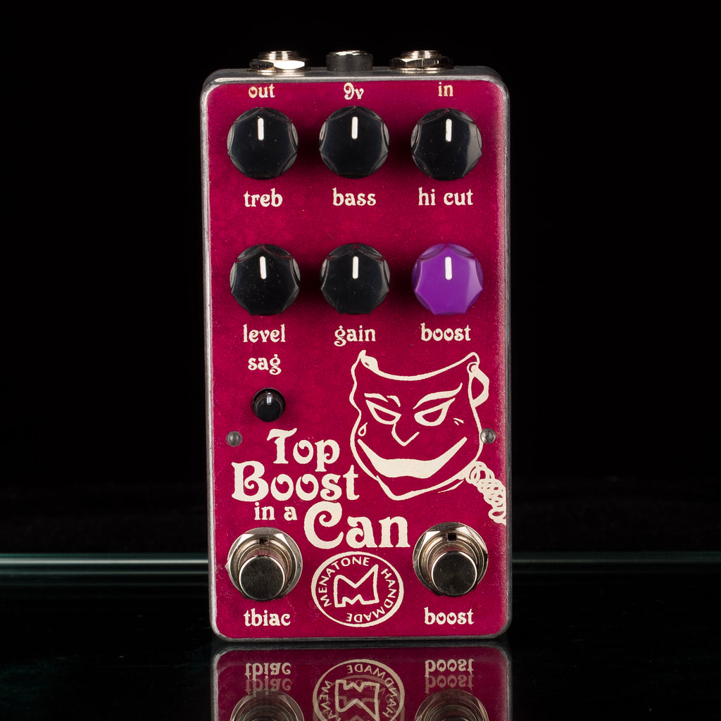 Menatone Top Boost In A Can Overdrive Guitar Effect Pedal