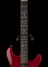 Pre Owned Fender 60th Anniversary American Deluxe QMT HSS Stratocaster Bing Cherry Transparent With Gig Bag