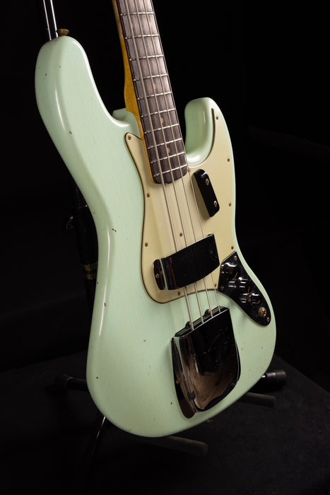 Fender Custom Shop 1962 Journeyman Relic Jazz Bass Aged Surf Green