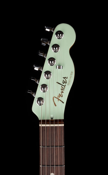 Pre Owned Fender Ultra Luxe Telecaster Transparent Surf Green with OHSC